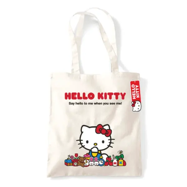 Hello Kitty taška přírodní