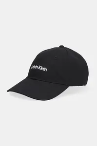 Calvin Klein  čiapka so šiltom dámska bavlnená