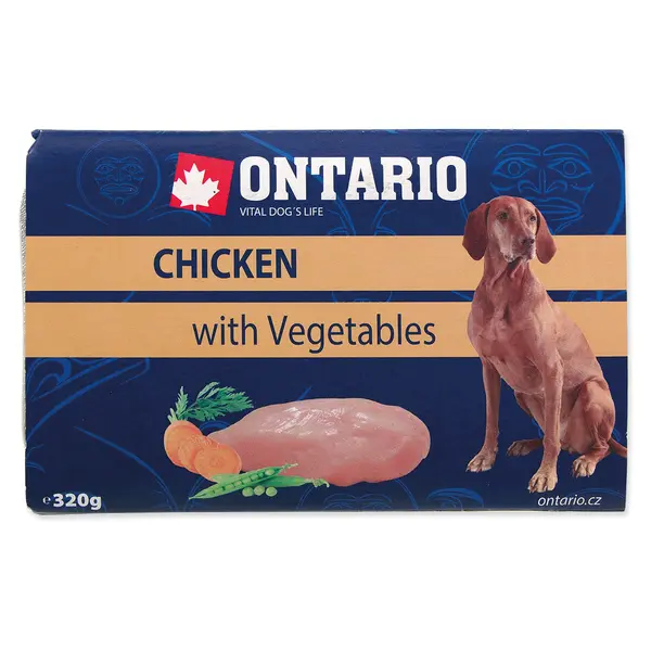 ONTARIO Vanička kuřecí se zeleninou 320 g