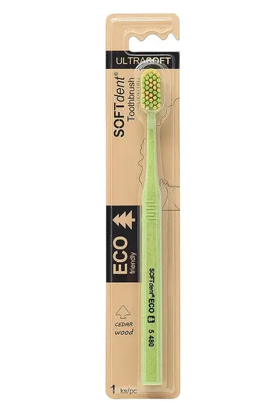 SOFTdent ECO ultra soft zubní kartáček 1 ks