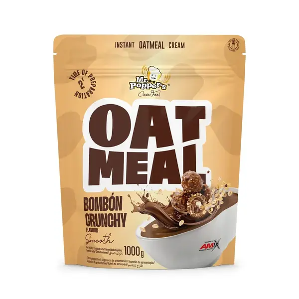 AMIX Oat Meal, 1000g,  Vanilla-Macadamia Nuts