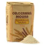 NATURAL JIHLAVA Mouka celozrnná špaldová hrubá natural 1000 g