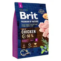 BRIT Premium by Nature Adult S granule pro psy, Hmotnost balení: 3 kg