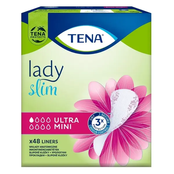 TENA Lady slim ultra mini inkontinenční vložky 761182 48 kusů