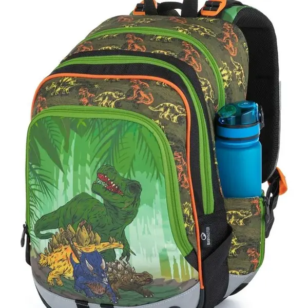 Školní batoh Bagmaster Alfa 21 C Green/black