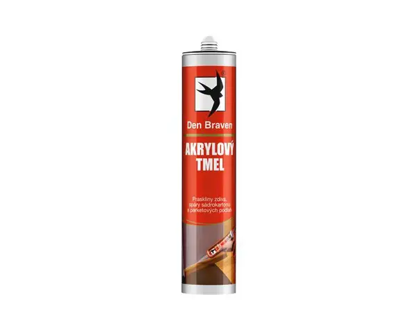 Tmel akrylový DEN BRAVEN šedý 280ml