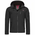 HOHENHORN BREITHORN Pánská softshellová bunda, černá, velikost