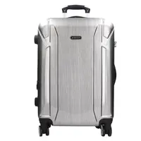 Cestovní kufr Madisson Polle L - stříbrná