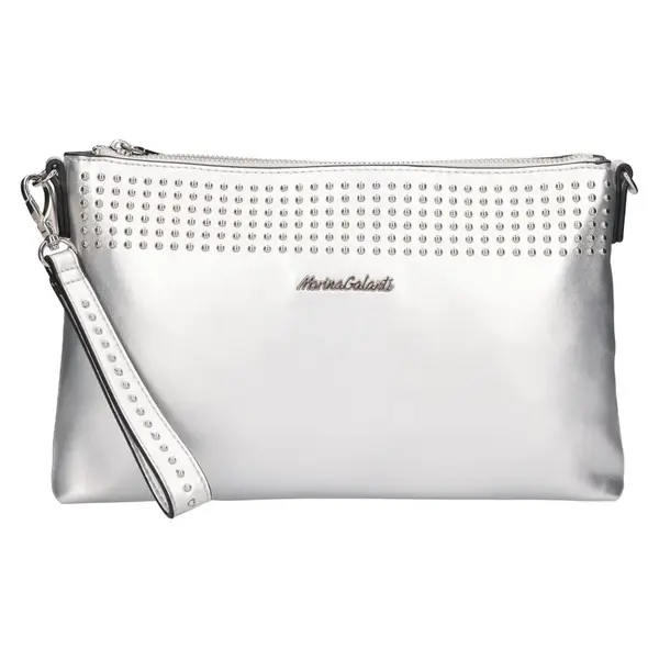 Dámska crossbody kabelka Marina Galanti Minne - strieborná