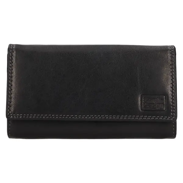 Dámska kožená peňaženka SendiDesign Dinta - čierna