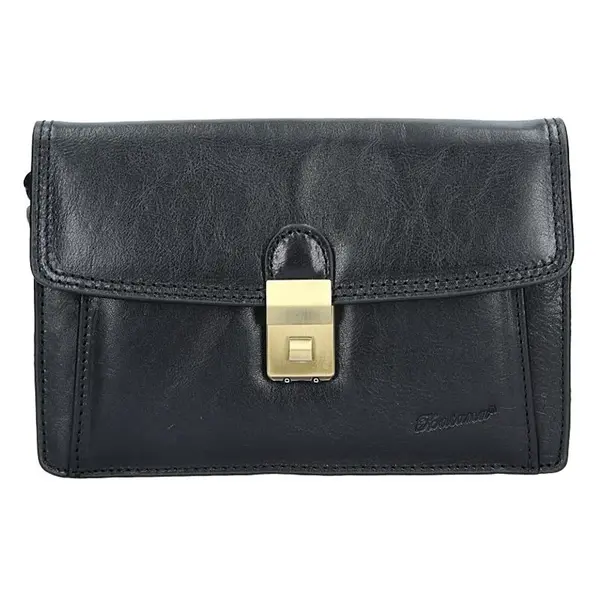 Pánské kožené etue Katana Brendn - černá