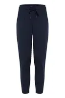 ICHI Plisované nohavice 'Kate'  tmavomodrá