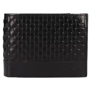 Pánská kožená peněženka Lagen Silmao - černá