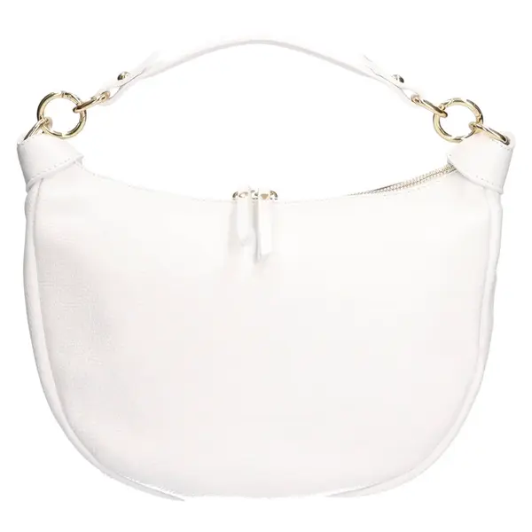 Dámská kožená kabelka Italia Enet - bílá