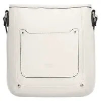 Kožená dámská crosbody kabelka Katana Krajs - bílá