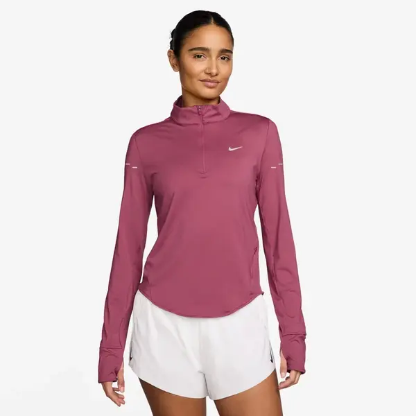 Nike Swift Womens Dri-FIT UV 1/4-Zip Running Top L
