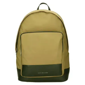 Pánský batoh Tommy Hilfiger Trym - zeleno-hnědá