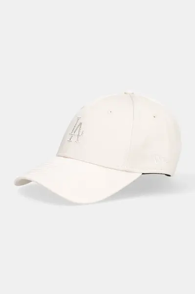 Kšiltovka New Era béžová barva, 60691311