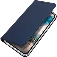 Flipové pouzdro DUX DUCIS wallet case SKIN PRO pro Apple iPhone 16e, modrá