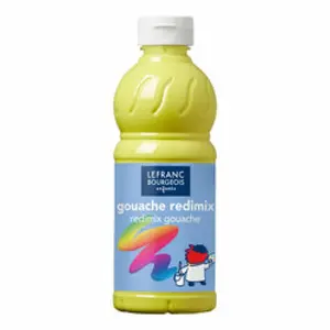 Temperová barva Lefranc Redimix 500ml – 281 Lemon Yellow