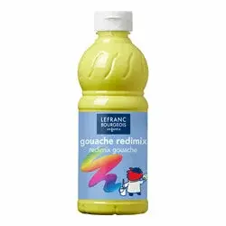 Temperová barva Lefranc Redimix 500ml – 281 Lemon Yellow