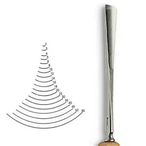 Dláto Stubai tvaru U 5506 – šířka 2mm