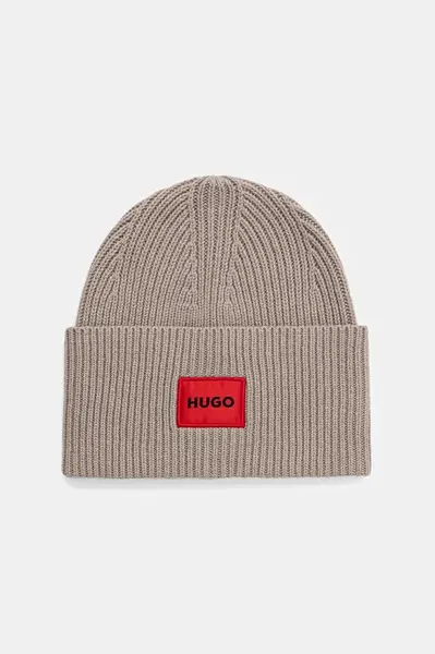 Vlněná čepice HUGO Saffa_hat