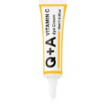 Q+A Vitamin C oční krém s vitaminem C 15 ml