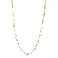 S'Agapõ Moderní pozlacený náhrdelník na přívěsky Chunky SHK02