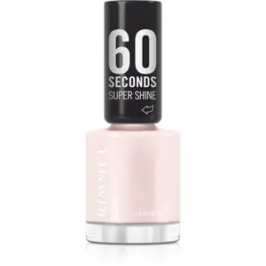 Rimmel 60 Seconds Super Shine lak na nehty odstín 108 Cameo Rose 8 ml