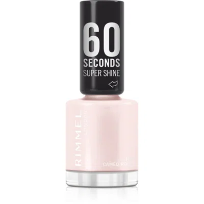 Rimmel 60 Seconds Super Shine lak na nehty odstín 108 Cameo Rose 8 ml