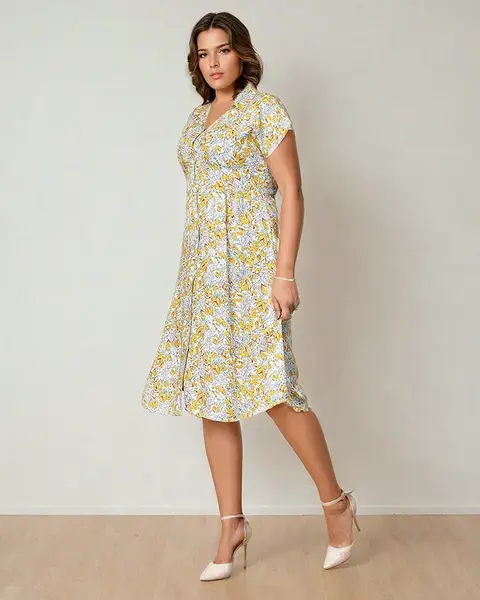 Resti Women's floral midi dress