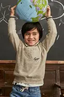 Dětský svetr s příměsí vlny Mayoral