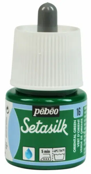 Barva na hedvábí Setasilk 45ml – 16 zelená orientální