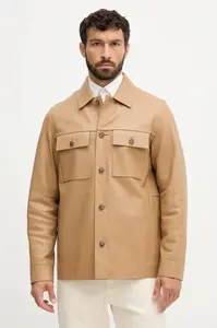 Kožená bunda BOSS C-Malid