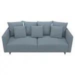 MID.YOU ROZKLÁDACÍ POHOVKA, textil, tyrkysová