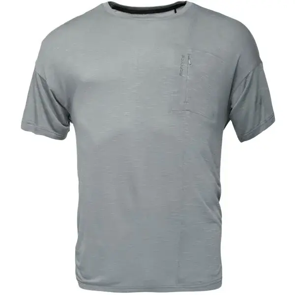 Fitforce FALCAO Pánské fitness triko, tmavě šedá, velikost