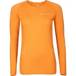 PROGRESS MA NDRZ 125 Dámské merino triko s dlouhým rukávem, oranžová, velikost