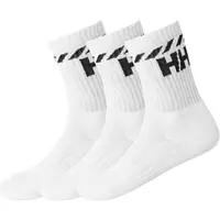 Helly Hansen COTTON SPORT SOCK 3PK Unisexové športové ponožky, biela, veľkosť
