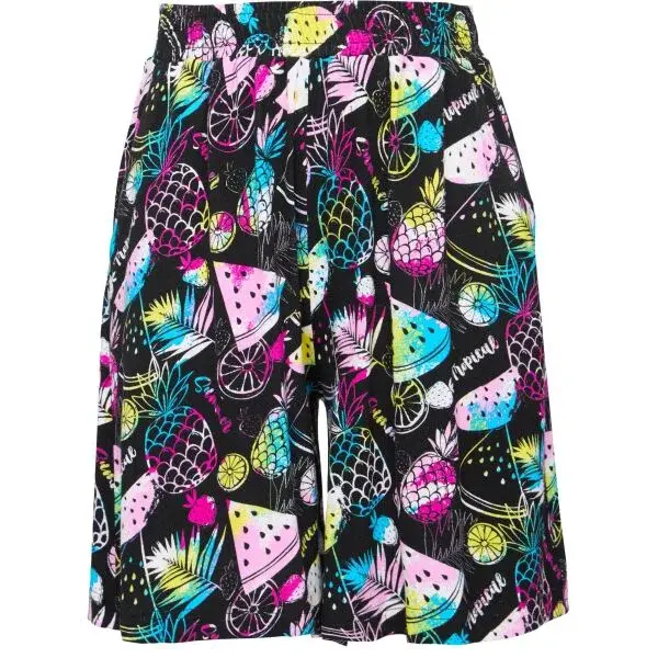 Lewro BELCARRA Dievčenská šortková sukňa, čierna, veľkosť 164-170