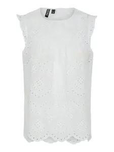 PIECES Blúzka 'Vilde'  biela