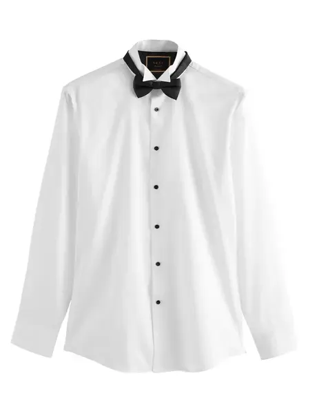 Next Košeľa  čierna / biela