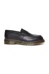 Kožené mokasíny Dr. Martens Penton černá barva, DM30980001
