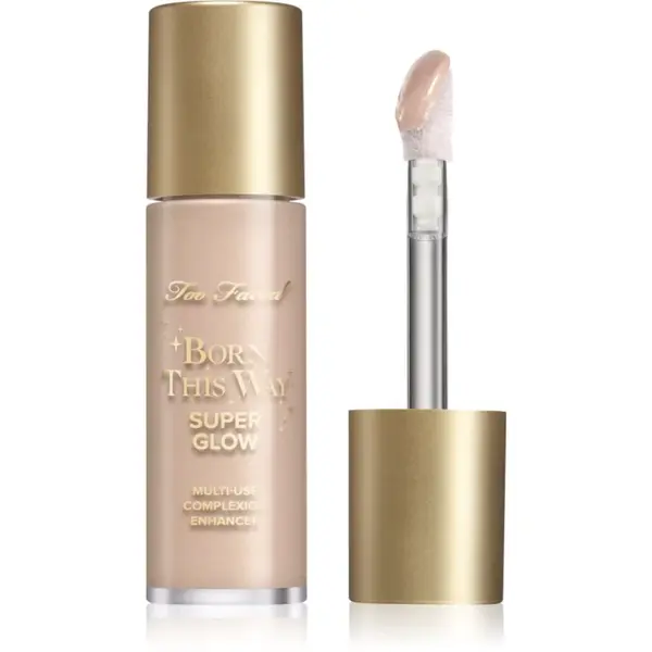 Too Faced Born This Way Super Glow bronzujúci tekutý rozjasňovač odtieň Polished Petal 30 ml