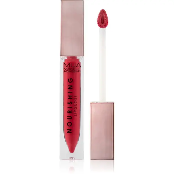 MUA Makeup Academy Lip Gloss Nourishing vyživujúci lesk na pery odtieň Heartbreaker 6.5 ml