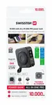 SWISSTEN  POWER BANK ALL-IN-ONE PRO S VÝMĚNNÝMI VIDLICEMI (USA, EU, UK) 10000 mAh 20W ČERNÁ