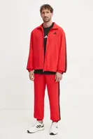 Tepláková souprava adidas 3-Stripes červená barva, JI8851