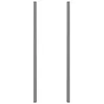 Sada 2 rukovätí Moduklix Biely