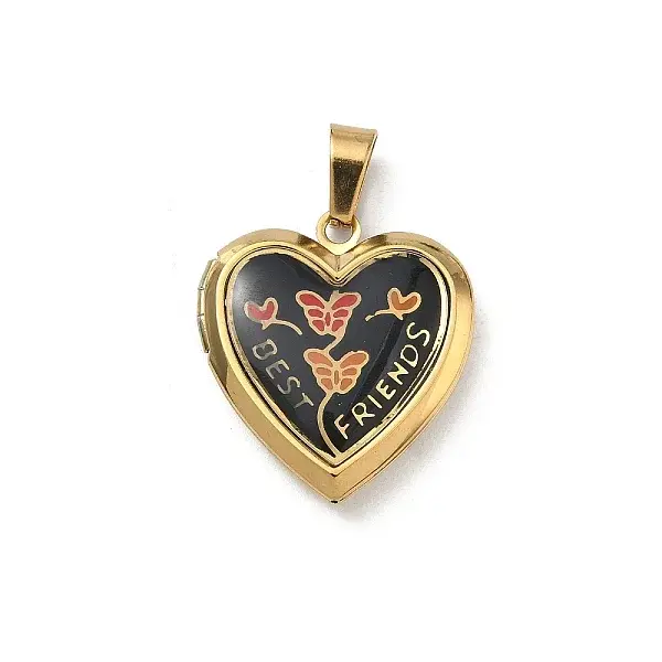 304 Stainless Steel Locket Pendants