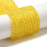 Transparent Glass Beads Strands